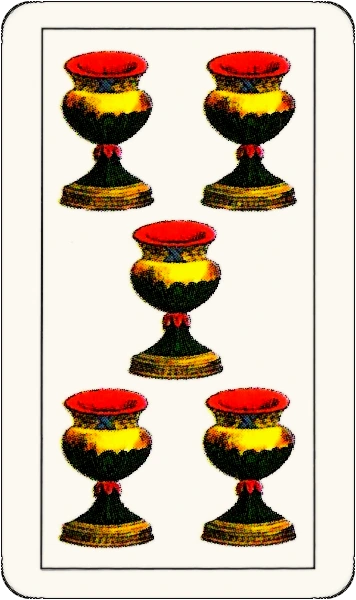 Cinque di Coppe
